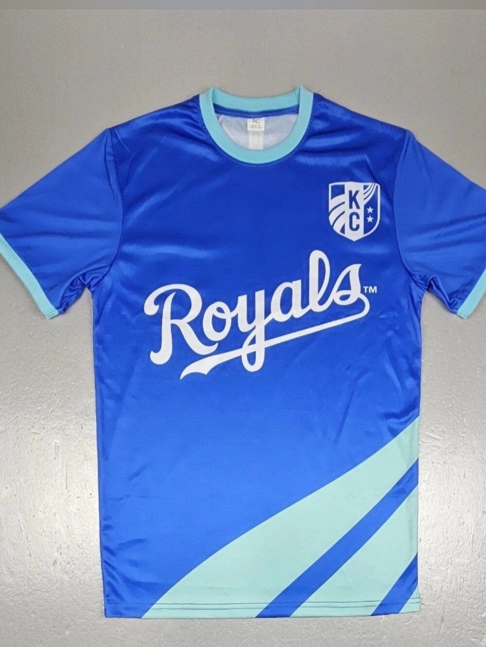 Kansas City Royals & KC Current Collaboration Athletic Sport Jersey